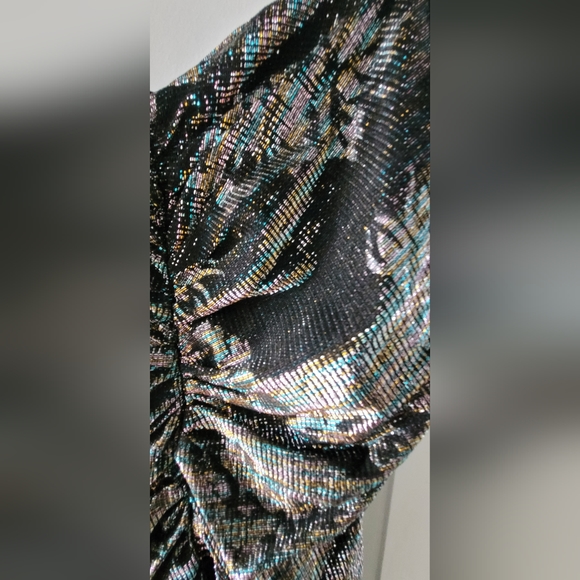 Vintage metallic dress - Picture 2 of 3